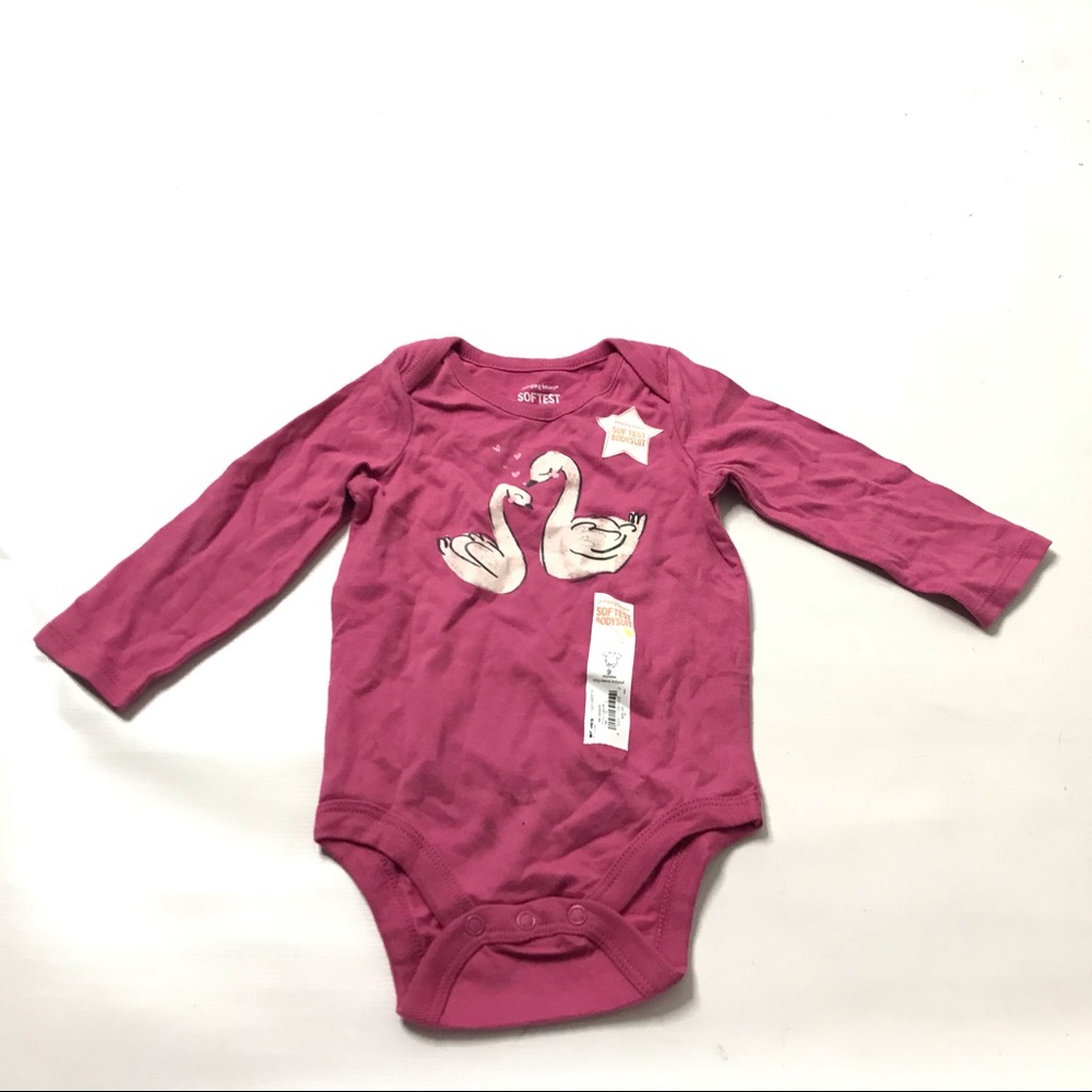 Jumping Beans Baby Girl Bodysuit Size 9 Months